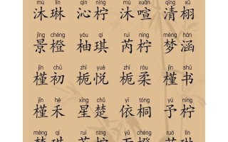 带木字的女孩小名有哪些 带木字的女孩小名