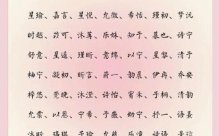 2025年女孩取名寓意佳字精选_带解析的女孩子悦耳名字大全