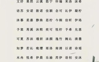 【2025爆款】楚字女孩最佳组合名字|诗意高雅不重名精选大全