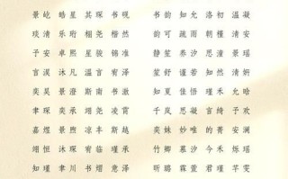 2025年精选丨4画的起名吉利字女孩用名_女宝取名4画宜用字大全