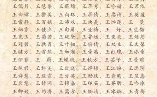 女孩子取名字姓王 女孩王姓取名字