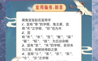 女孩属兔取名宝典 2026属兔女孩起名