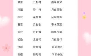 2025爆款_洛取名字女孩名字好听_古风诗意不重名大全