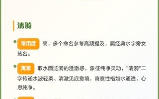 带水字的女孩名字 带水字女孩子名字