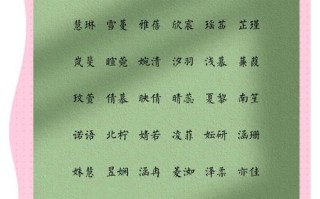 2025精选-慧雅灵动_表示聪慧的女孩名字大全_诗经楚辞灵感收录