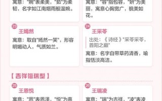 王姓女孩名字简单好听 王姓女孩名简单大气