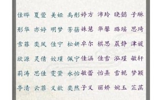 2025最新女孩名字好字推荐|精选寓意美好高雅吉庆的起名用字大全