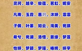 2025精选·诗经楚辞女孩带慧字在后面的名字大全·朗朗上口寓意好