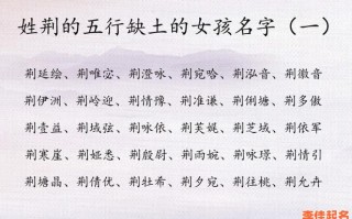 荆姓的霸气男孩名字 荆姓女孩最好听的名字