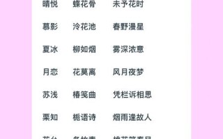 带花字的好名字 带花字的女孩名