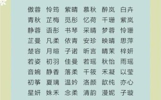 2025女孩名字灵感_带“洛”字诗意满满_冷门又好听的女孩名精选