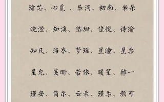 2025超全常字女孩名字_寓意清新脱俗起名灵感大全精选