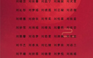 四个字名字女孩 四个名字女孩名字
