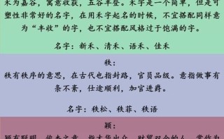 2025带稼字的女孩名字_大气稀少寓意丰收的诗意取名推荐合集