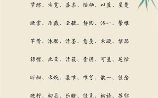 2025年最新好听的女孩名字的字推荐_诗意灵动寓意满分合集