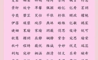 2025精选带金字适合女孩取名字的字_吉祥寓意高分宜用字库推荐