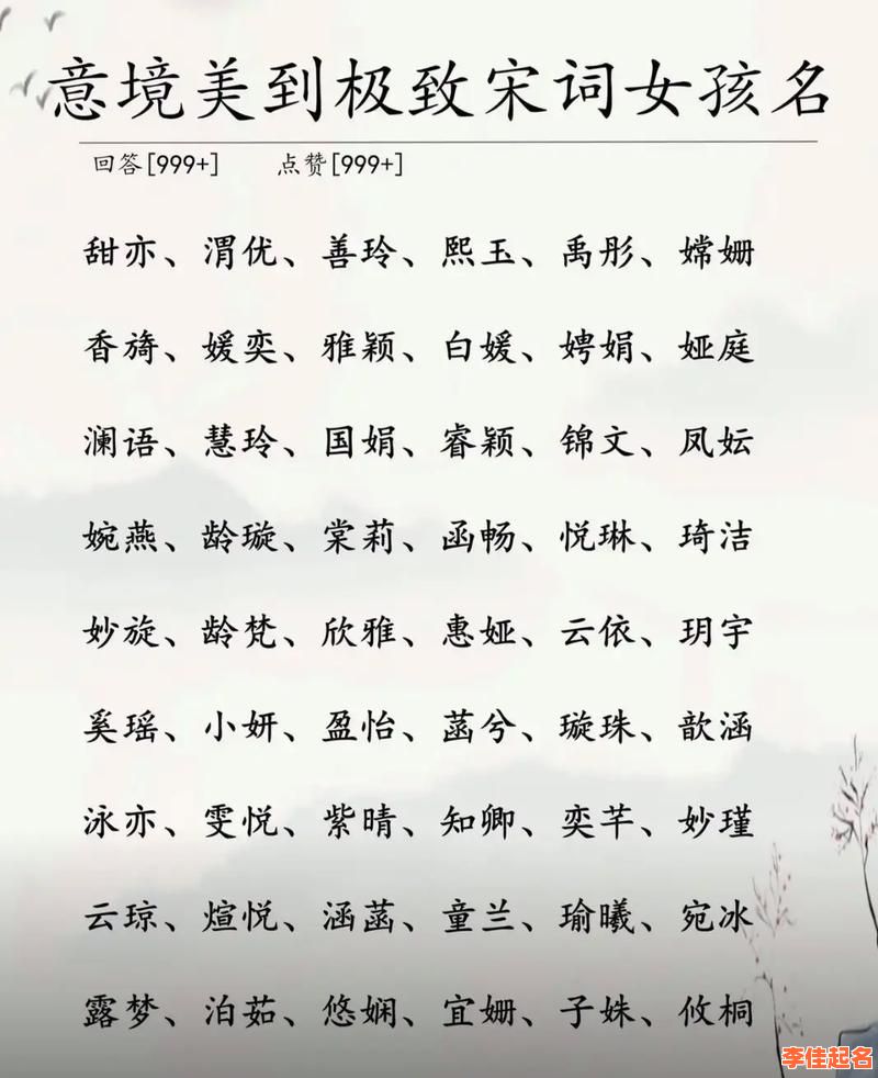 2025带文字的女孩名字推荐·寓意美好·爆款起名灵感-第1张图片 2025带文字的女孩名字推荐·寓意美好·爆款起名灵感-第1张图片