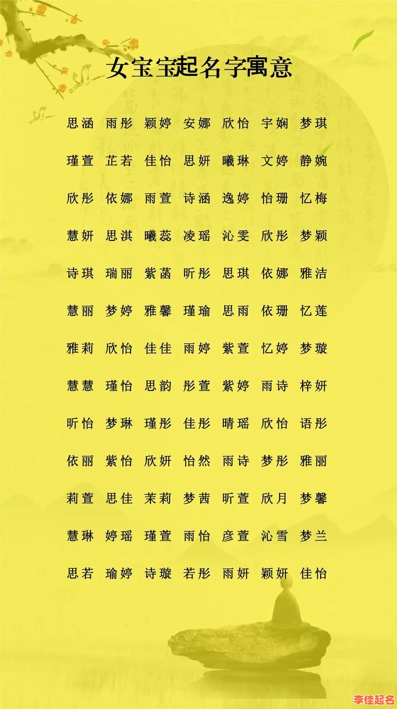 2025精选·女孩取名字用什么字好_吉祥好听高雅寓意深的女宝宝起名必备单字大全-第1张图片 2025精选·女孩取名字用什么字好_吉祥好听高雅寓意深的女宝宝起名必备单字大全-第1张图片