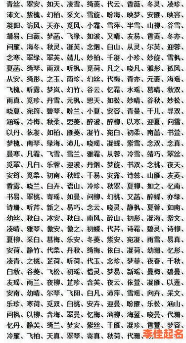 2025最火佳字组合女孩名字大全_寓意温婉聪慧的佳名精选宝典-第1张图片