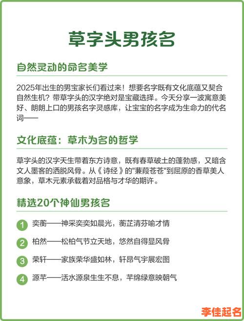 2025女孩起名带草字头的字|诗经雅韵·寓意清雅·精选草部吉名大全-第1张图片 2025女孩起名带草字头的字|诗经雅韵·寓意清雅·精选草部吉名大全-第1张图片