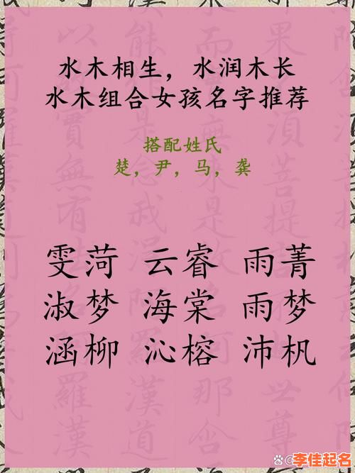 2025起名必看_淼字女孩名字寓意好的精选合集·三点水吉祥意满分-第1张图片