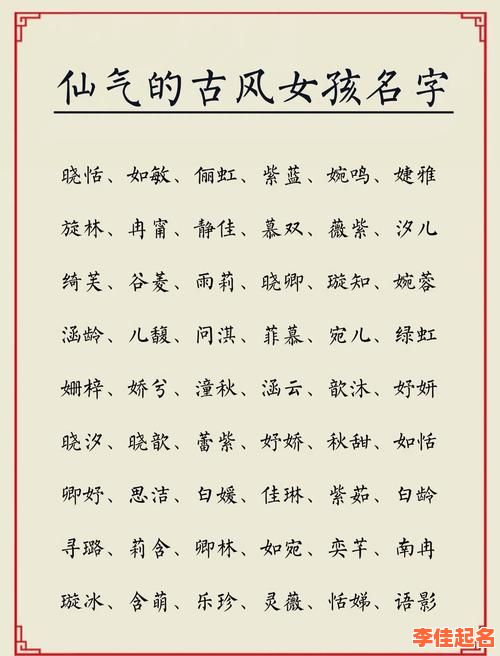 2025年带珞字的女孩名字精选_诗意古风寓意美好的女孩起名合集-第1张图片