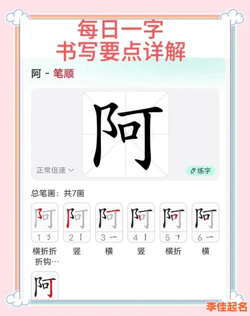 2025带阿字的女孩名字大全|热门寓意佳推荐与书写技巧解析-第1张图片