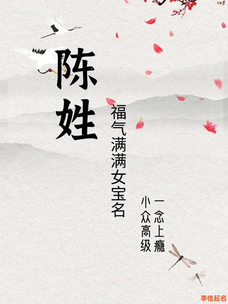 2025年姓陈的女孩名字大全_热门优雅诗意名字免费推荐-第1张图片 2025年姓陈的女孩名字大全_热门优雅诗意名字免费推荐-第1张图片