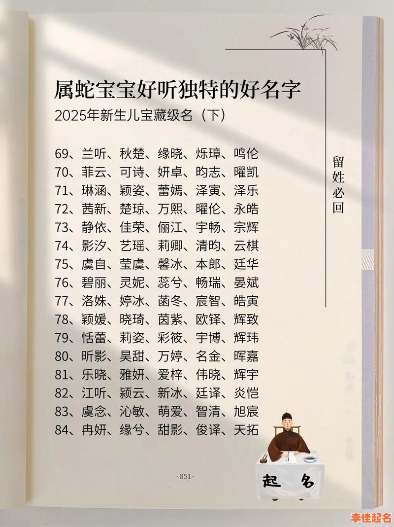 2025男女孩名字大全|新生宝宝起名灵感_寓意好听不重名推荐-第1张图片