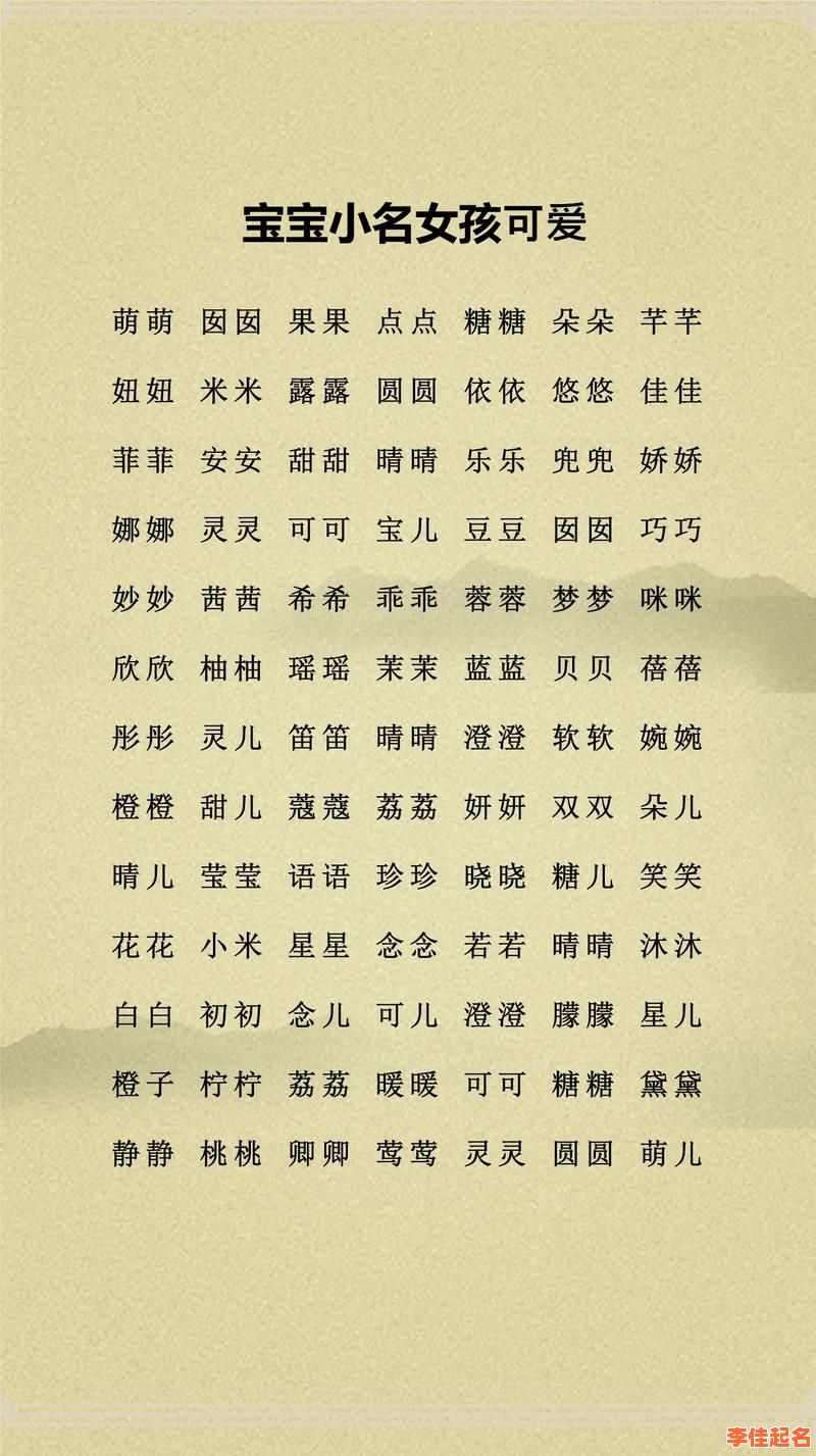 2025最新_带土字旁的女孩取名乳名大全_精选萌萌哒小名助收藏-第1张图片