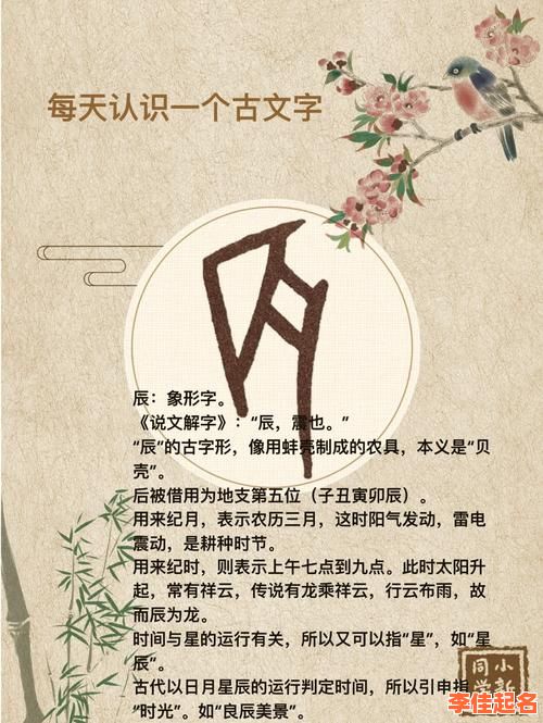 2025年精选！辰字取女孩名字大全_古风雅韵_含寓意好听的宝宝起名灵感-第1张图片