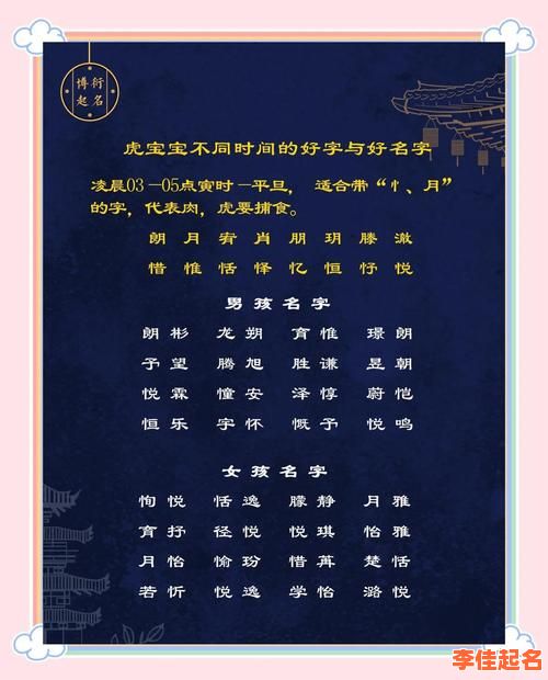 2025年7月虎宝宝女孩名字｜乳名+学名精选_寓意与搭配全集-第1张图片