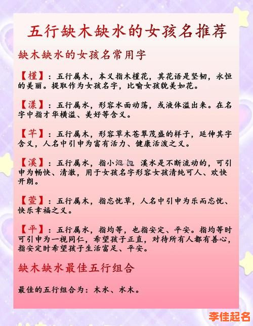 2025猴年·五行缺土·女孩起名大全·含“金木水火”缺土字名字推荐【珍藏版】-第1张图片
