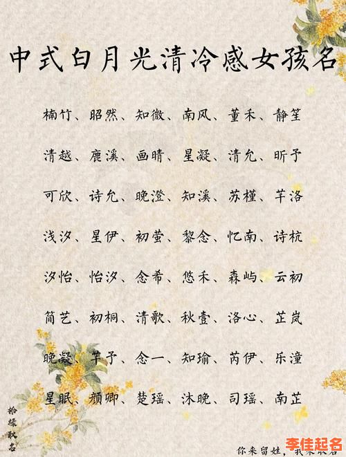 2025精选|带白字好听的女孩名字·寓意纯洁灵动的诗意精选榜单-第1张图片