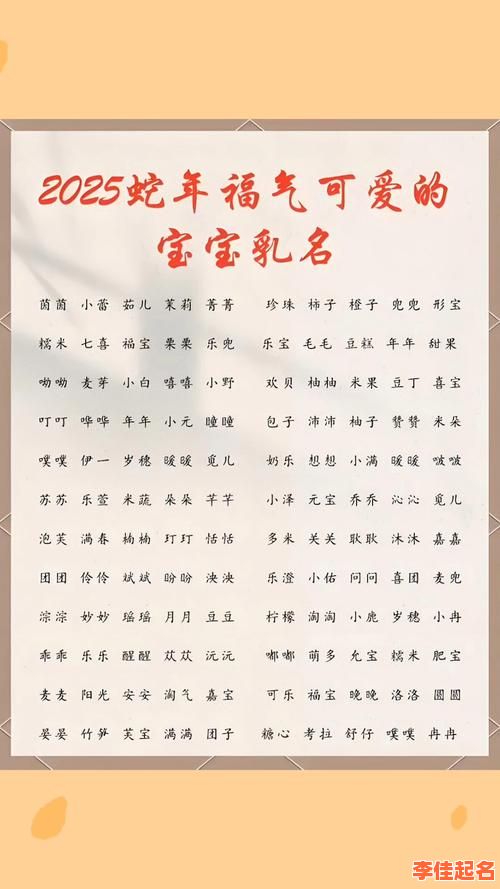 2025·2月·女孩·取名·大全|2025春节女宝宝诗意名字灵感与技巧-第1张图片