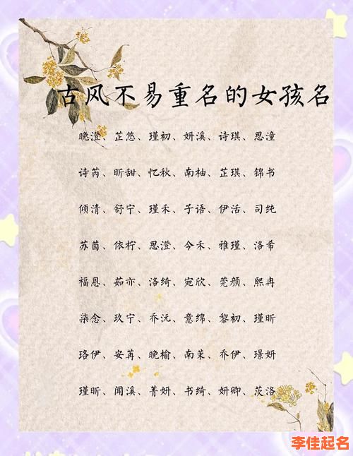 2025最新带博字的女孩名字有诗意的｜古典唯美名字大全·精选推荐-第1张图片