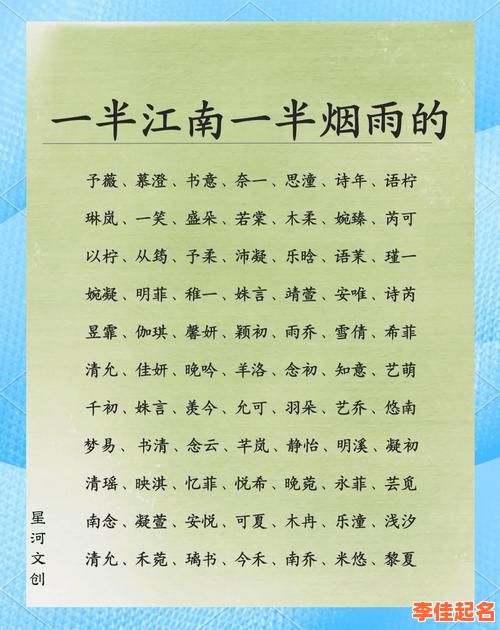 2025精选带雨字的好听女孩名字｜诗意涵养爆款推荐清单-第1张图片