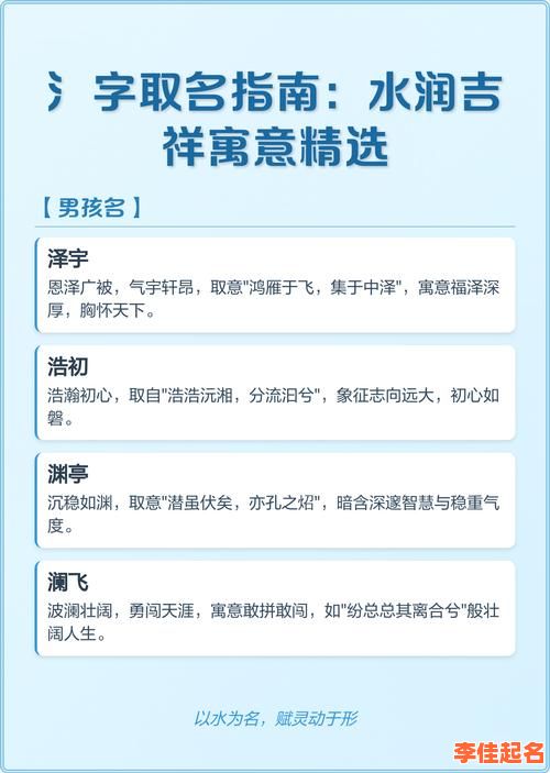 2025年3点水的字女孩名字精选合集_氵部首高雅诗意取名全攻略-第1张图片