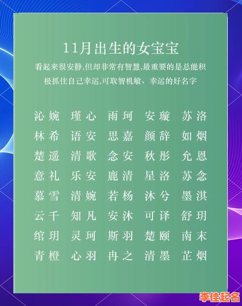 2025年鼠年女孩名字精选大全·诗意唯美带寓意·家长必读取名攻略-第1张图片
