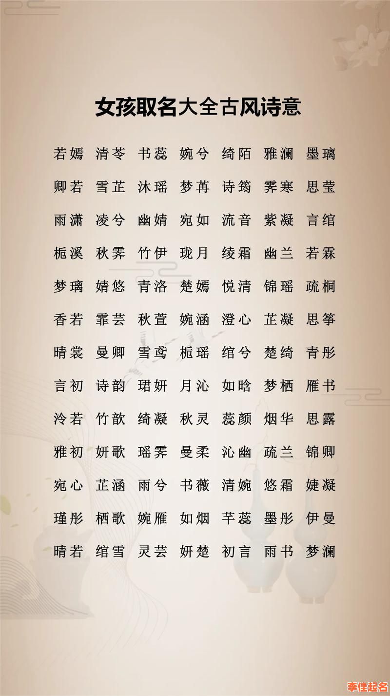 2025最新款带纳字的女孩名字大全_诗意古风取名灵感推荐-第1张图片