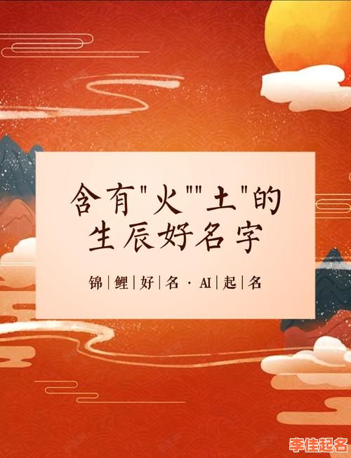 女孩起名字带火带土 带火土的字女孩名-第1张图片