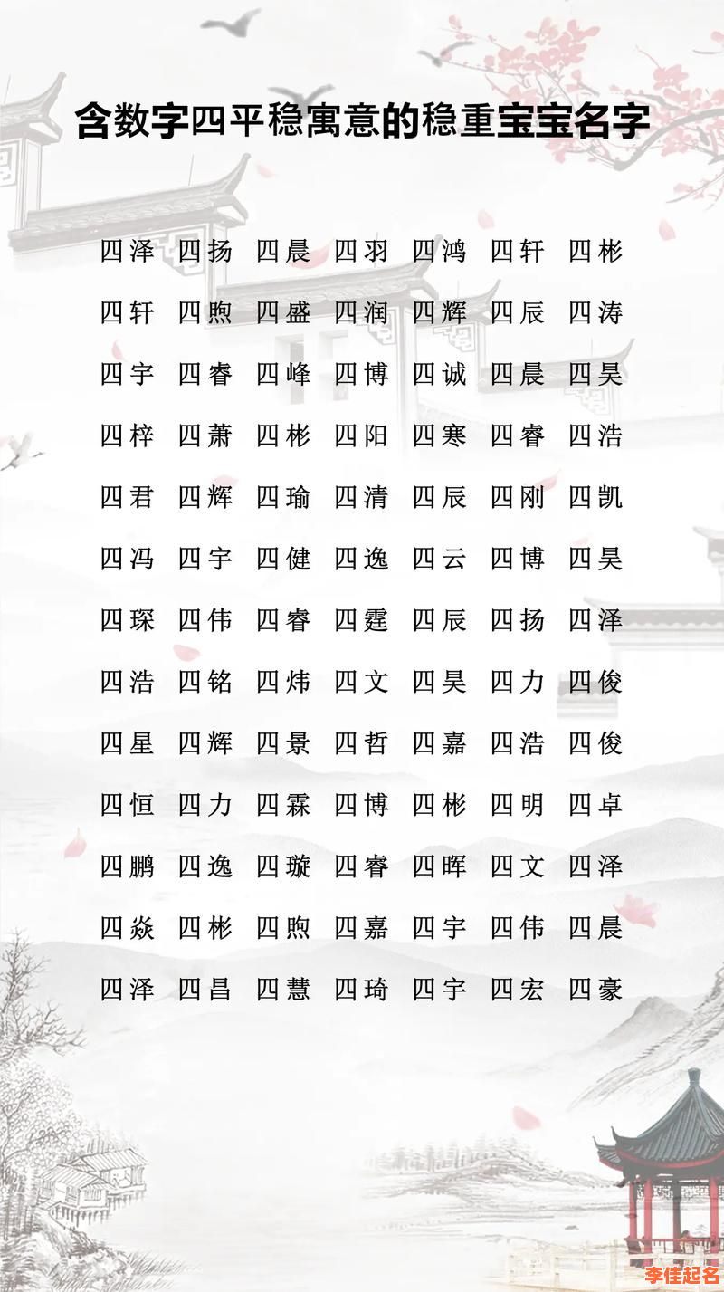 9笔画的字女孩名字中间字 9笔画的字名字女孩-第1张图片