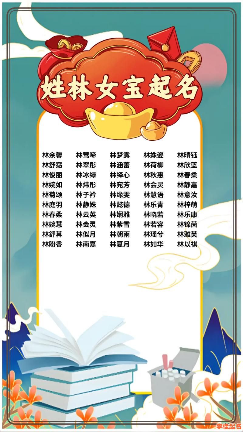 姓林女孩起名字 女孩子姓林取什么名字好-第1张图片