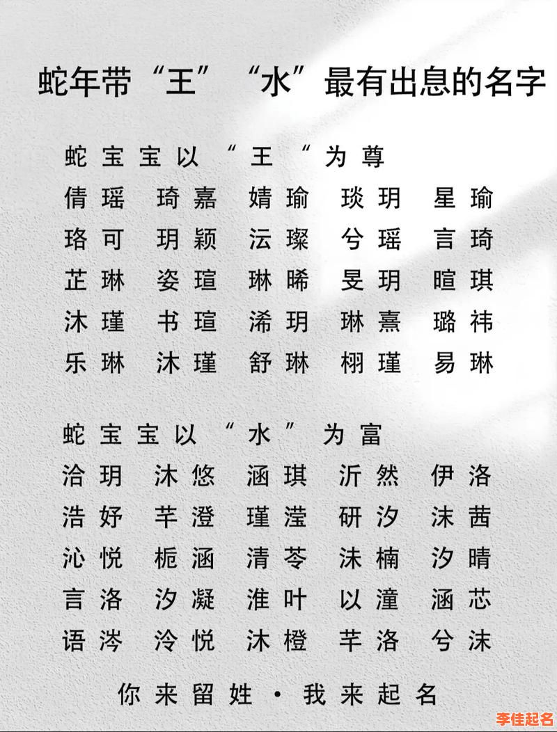 王姓女孩名字带木和火属性的字 王姓女孩名字带木和水属性的字-第1张图片