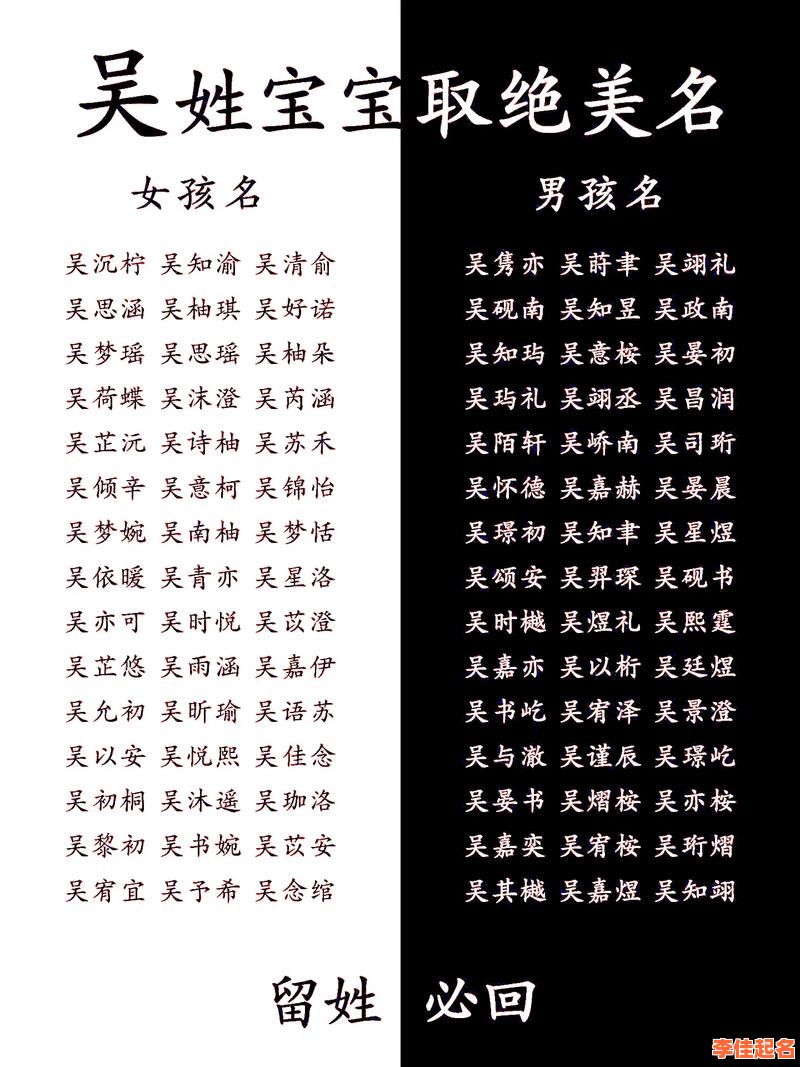 吴姓女宝宝缺木取个好听又好运的名字 吴姓女孩五行缺木取名-第1张图片