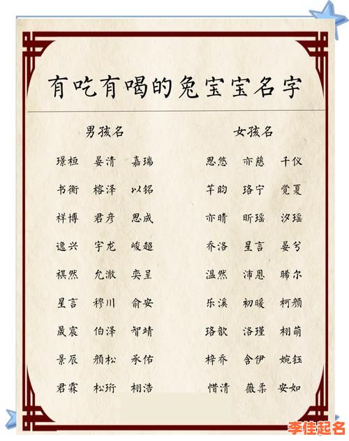 草字头属兔女孩名字大全 草字头属兔女孩名字-第1张图片