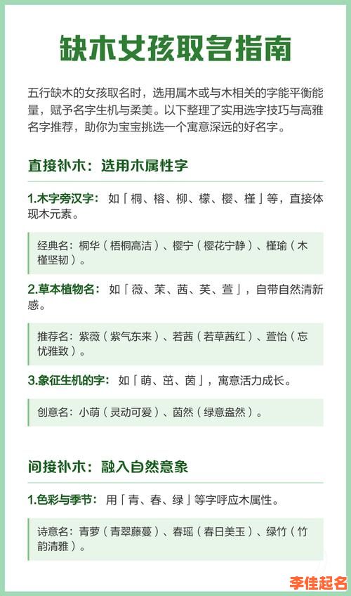 五行带木得女孩子名字 带木字的女孩名字五行缺木怎么起名-第1张图片