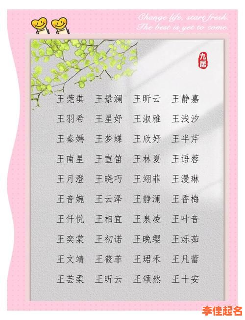 王姓女孩子取名字大全带3点水 王姓女孩子取名字-第1张图片