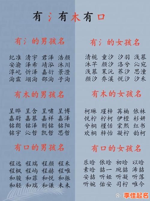 带三点水和木的字男孩用 带三点水和木字的女孩名字-第1张图片